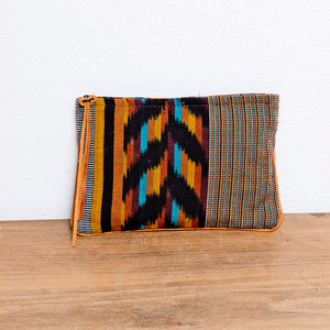 Handwoven clutch